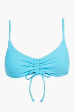 Ruched Bralette Bikini Top
