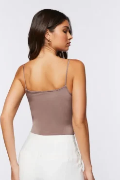 Ruched Cami Bodysuit