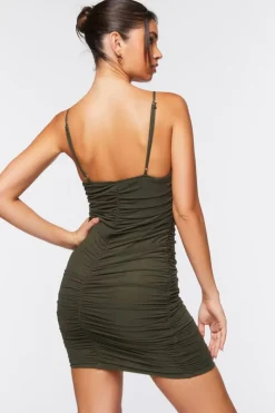 Ruched Cami Mini Dress