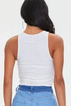 Ruched Crop Top