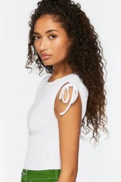 Ruched Drawstring Cropped Tank Top
