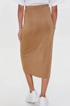 Ruched Drawstring Skirt