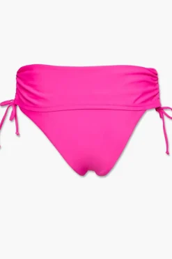 Ruched Foldover Bikini Bottoms
