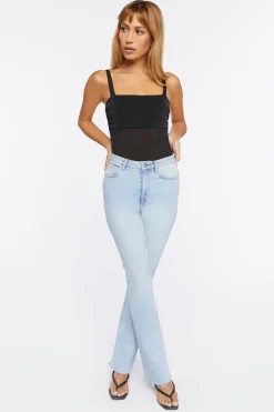 Ruched Sleeveless Bodysuit