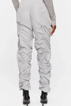 Ruched Toggle Drawstring Joggers