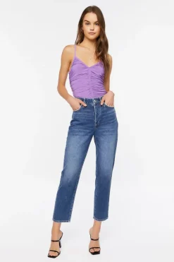 Ruched V-Neck Cami