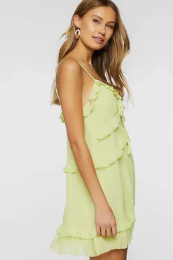 Ruffled Cami Mini Dress