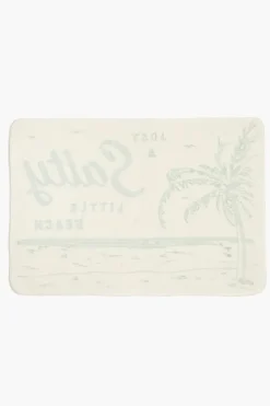 Salty Little Beach Bath Mat