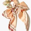 Satin Bow Tie Scrunchie