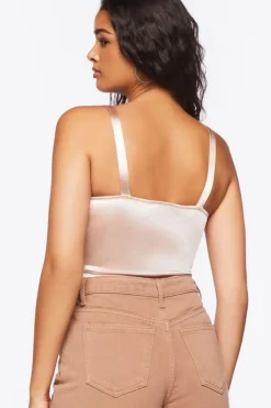 Satin Bustier Bodysuit