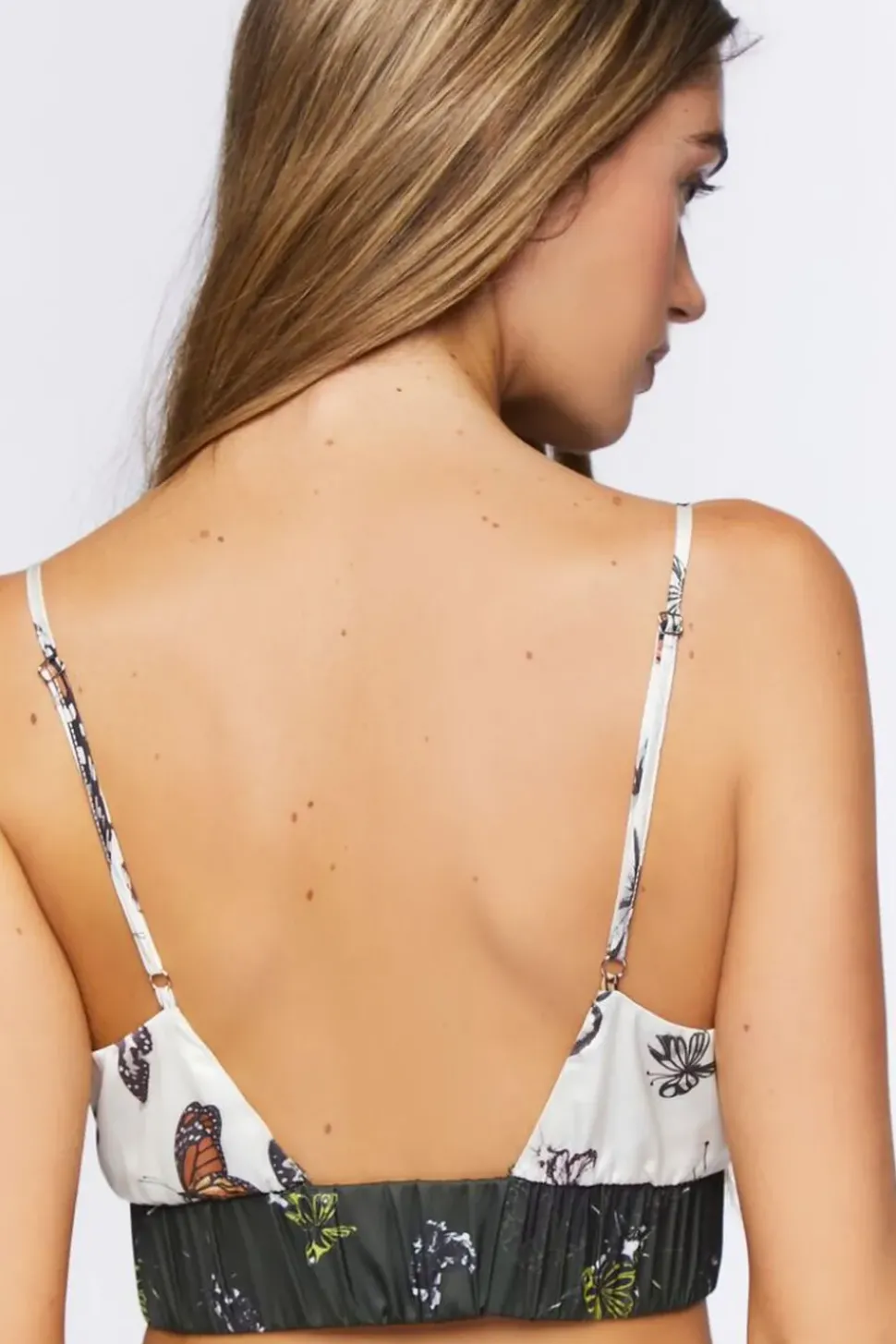 Satin Butterfly Pajama Cami