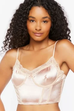 Satin Corset Bralette