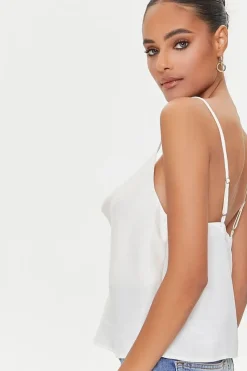 Satin Cowl Cami