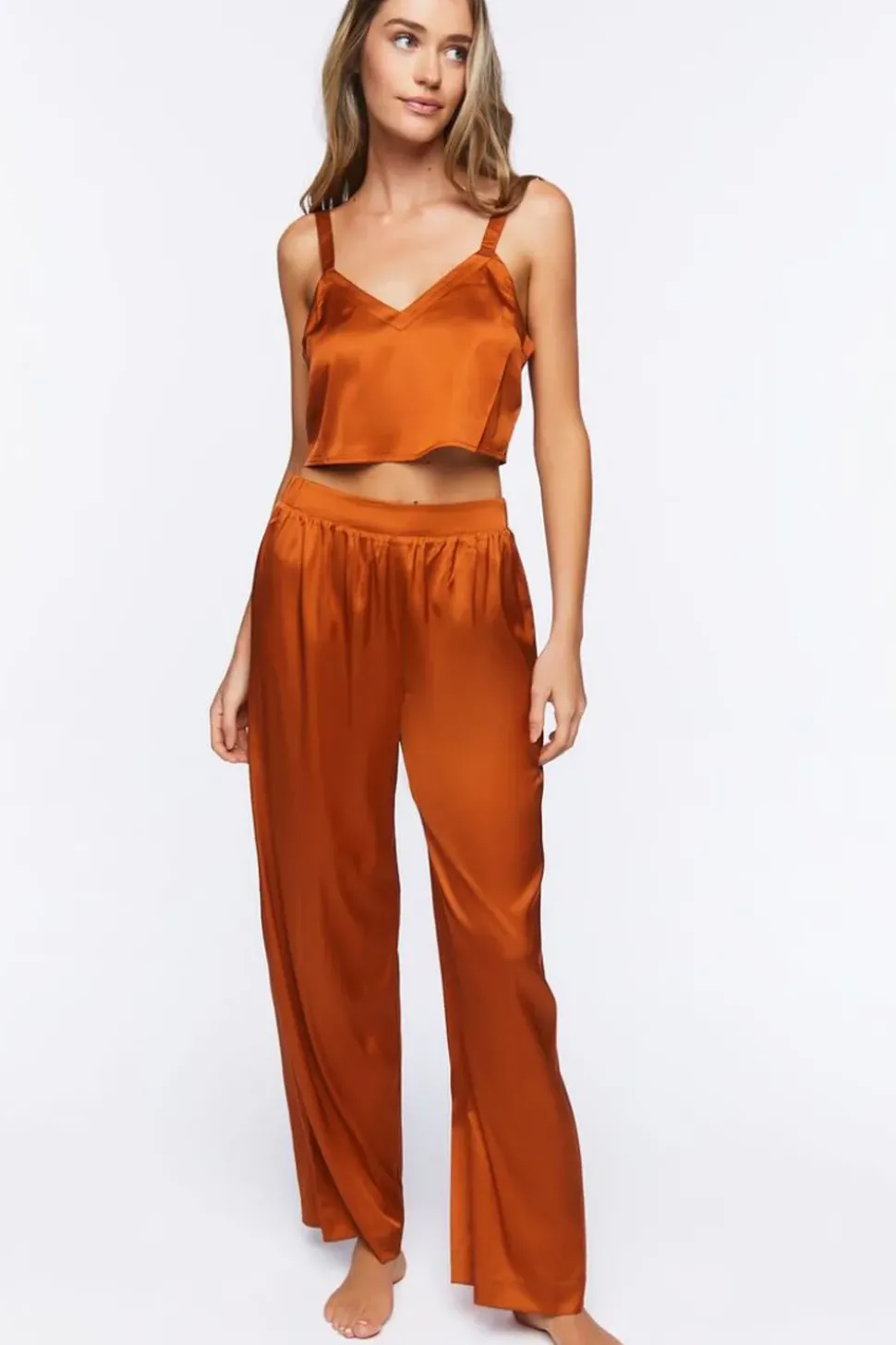 Satin Cutout Lounge Cami