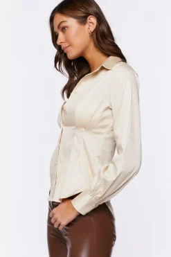 Satin Darted Shirt