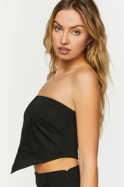 Satin Handkerchief Tube Top