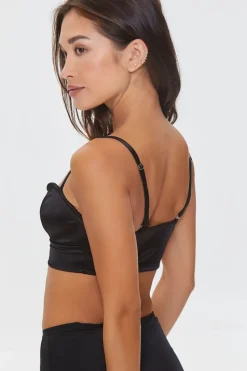 Satin Lingerie Bralette