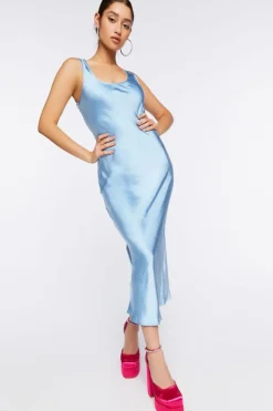 Satin Midi Dress