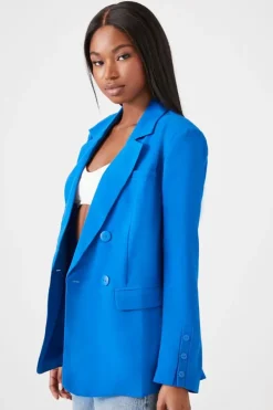 Satin Notched Blazer