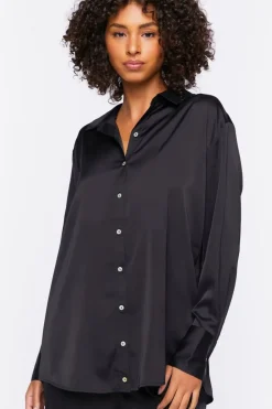 Satin Pajama Shirt