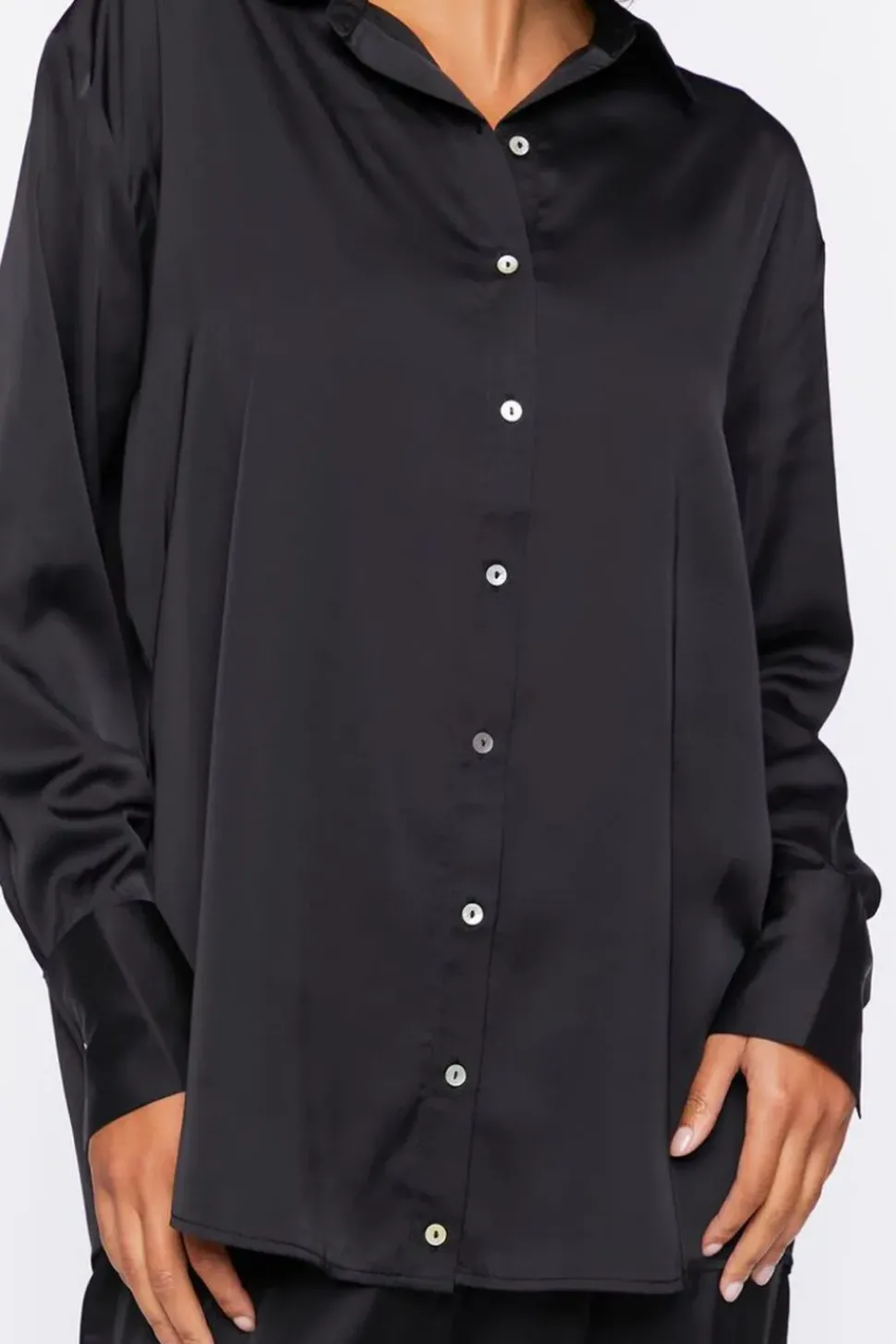 Satin Pajama Shirt