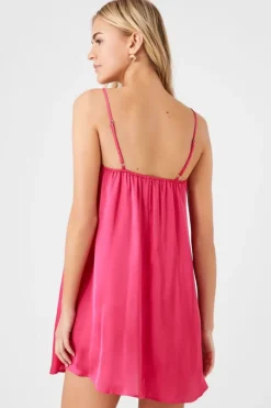 Satin Swing Slip Dress