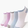 Scalloped Ankle Sock Set - 5 Pack
