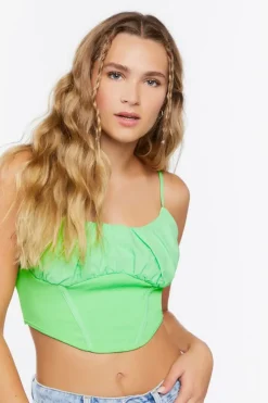 Seamed Cropped Cami