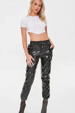 Seamed Cropped Tee