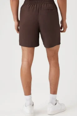 Seamed Drawstring Shorts