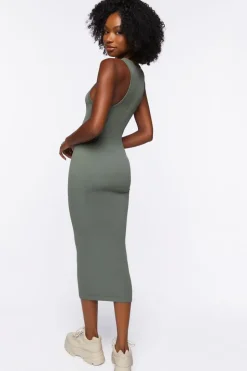 Seamless Bodycon Midi Dress