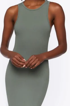 Seamless Bodycon Midi Dress