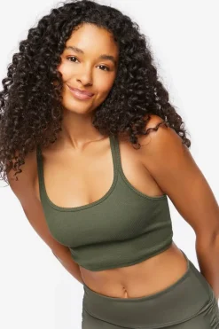 Seamless Caged-Back Sports Bra