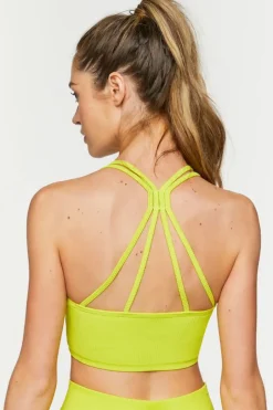 Seamless Caged-Back Sports Bra