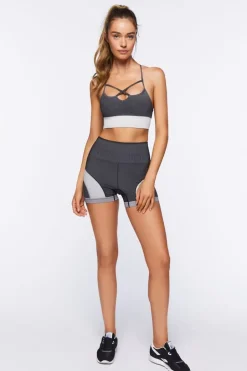 Seamless Crisscross Sports Bra
