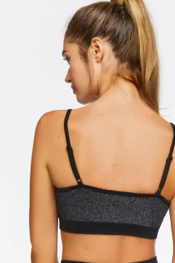 Seamless Glitter Sports Bra