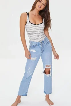 Seamless Honeycomb Print Bodysuit