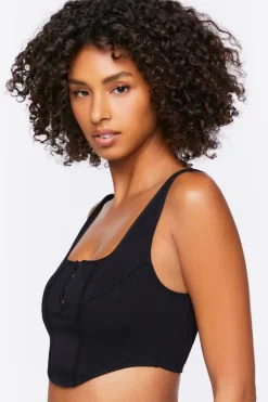 Seamless Hook-And-Eye Bralette