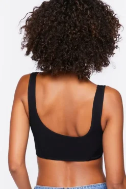 Seamless Hook-And-Eye Bralette