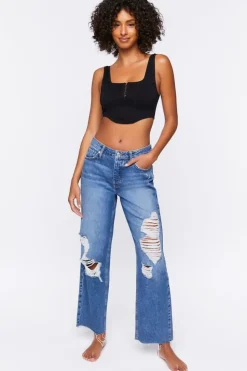 Seamless Hook-And-Eye Bralette