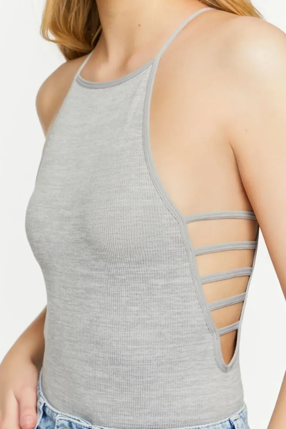 Seamless Ladder Cutout Bodysuit