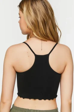 Seamless Lettuce-Edge Cropped Cami