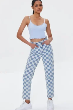 Seamless Lettuce-Edge Cropped Cami