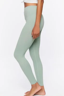 Seamless Mid-Rise Leggings