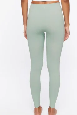 Seamless Mid-Rise Leggings