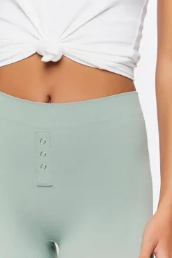 Seamless Mid-Rise Leggings