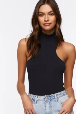 Seamless Mock Neck Bodysuit
