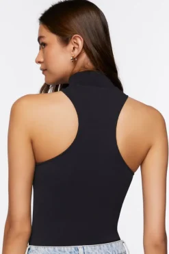 Seamless Mock Neck Bodysuit
