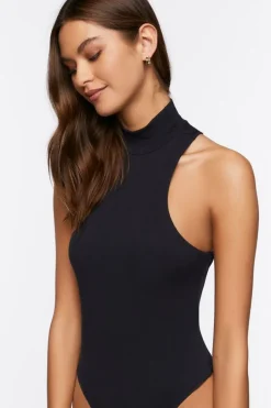 Seamless Mock Neck Bodysuit