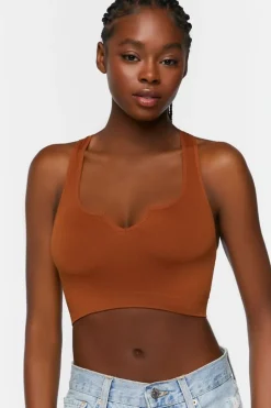 Seamless Notched Racerback Bralette